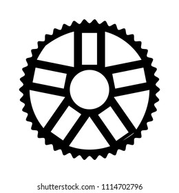 Bicycle gear icon
