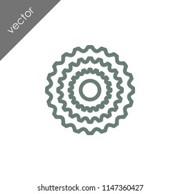 bicycle gear icon