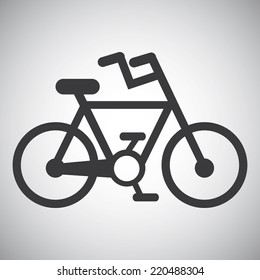 bicycle graphic design , vector illustration