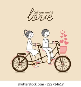 bicycle graphic design , vector illustration