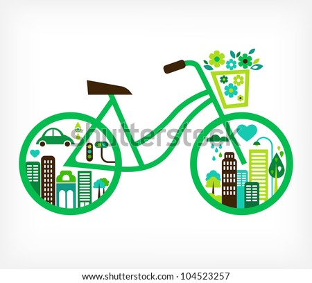 Bicycle Green City