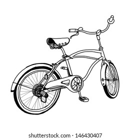 bicycle hand-drawn