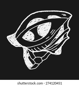 bicycle helmet doodle