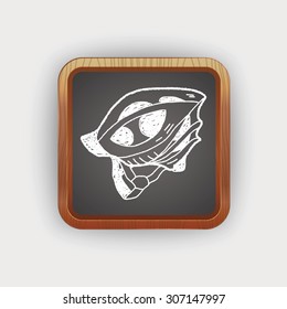 bicycle helmet doodle