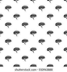Bicycle helmet pattern. Simple illustration of bicycle helmet vector pattern for web