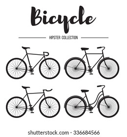 Bicycle hipster collection