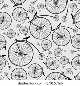 bicycle historic pattern eps10