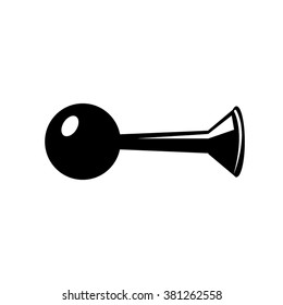 bicycle horn-vector