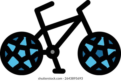 A bicycle is a human-powered vehicle with two wheels, pedals, and handlebars. It offers eco-friendly transportation, exercise, and recreation, promoting health, mobility, and sustainability in urban 
