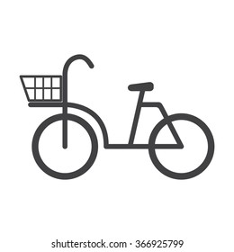Bicycle icon. 