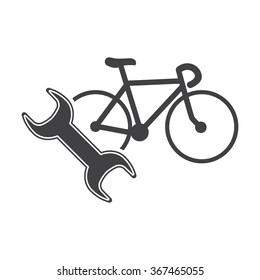 Bicycle icon. 