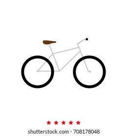 Bicycle  icon .