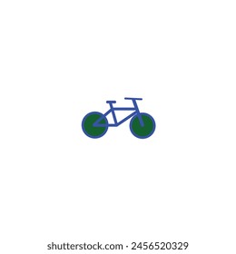 Bicycle icon animation, simple bike line, bike icon, cycle logo, vector     icon, vector   illustration.