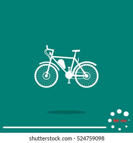 bicycle icon. bike vector icon