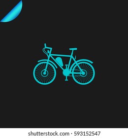 bicycle icon. bike vector icon