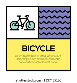 BICYCLE ICON CONCEPT