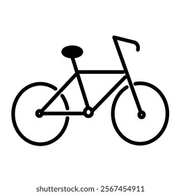 the bicycle icon design template