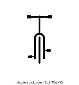 Bicycle icon. Design template vector
