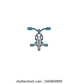 Bicycle icon design. Transportation icon vector illustration
