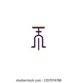 Bicycle icon design. Transportation icon vector illustration
