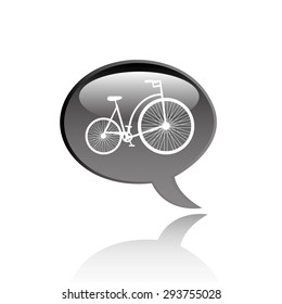 bicycle icon design, vector illustration eps10 graphic 