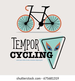 Bicycle icon design. Vector illustration.
