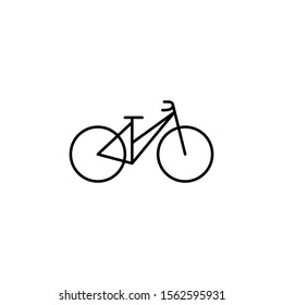 bicycle icon design vector template
