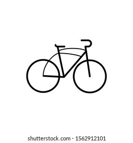 bicycle icon design vector template