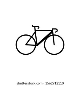 bicycle icon design vector template