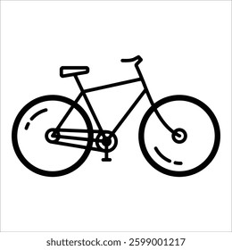 Bicycle Icon Element For Design