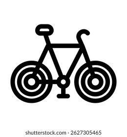 Bicycle icon Glyph Icon Design For Personal And Commercial Use