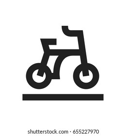 Bicycle icon illustration