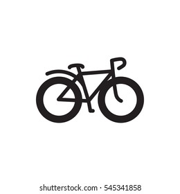 bicycle icon illustration isolated vector sign symbol
