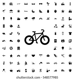 bicycle icon illustration isolated vector sign symbol