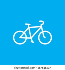 bicycle icon illustration isolated vector sign symbol