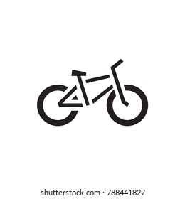 bicycle icon illustration isolated vector sign symbol