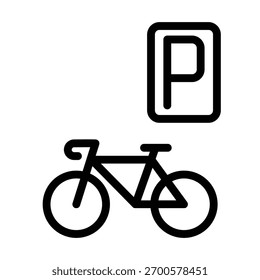 Plantilla de diseño de Vector de ilustración de icono de bicicleta