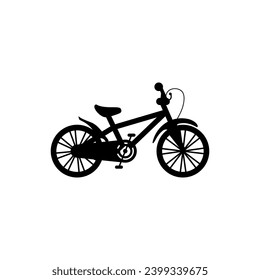 bicycle icon isolated white background.
