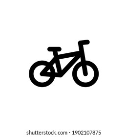 Bicycle icon with line style. Pixel perfect icon. Vector