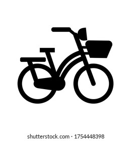 bicycle icon or logo isolated sign symbol vector illustration - high quality black style vector icons
