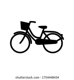 bicycle icon or logo isolated sign symbol vector illustration - high quality black style vector icons
