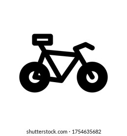 bicycle icon or logo isolated sign symbol vector illustration - high quality black style vector icons
