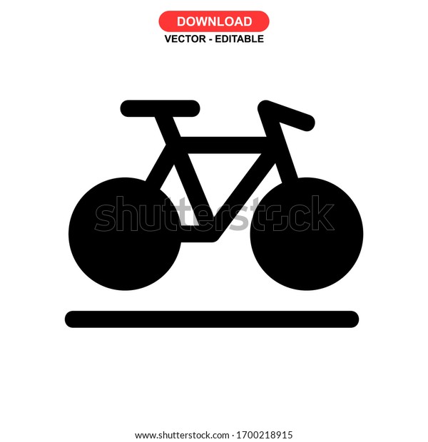 bicycle icon or logo
isolated sign symbol vector illustration - high quality black style
vector icons
