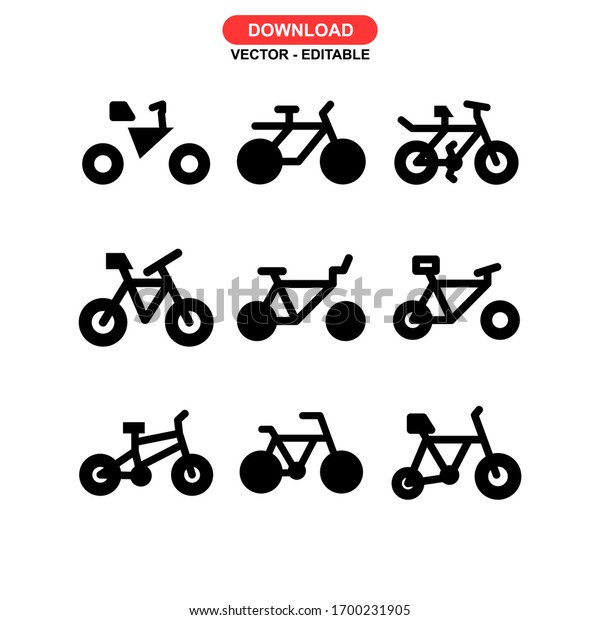 bicycle icon\
or logo isolated sign symbol vector illustration - Collection of\
high quality black style vector\
icons\
