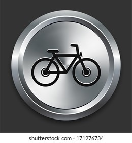 Fahrradsymbol auf der Metallic Button Collection