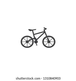 bicycle icon on a white background