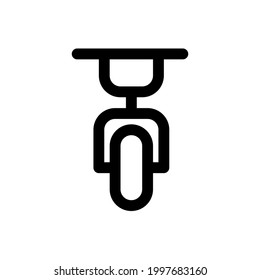 Bicycle Icon Outline Style. Bicycle Icon Vector