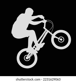 Bicycle icon. Bicycle race symbol. Cycling race flat icon. Cyclist sign. Road Cyclist Silhouette. sports