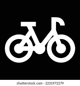 Bicycle icon. Bicycle race symbol. Cycling race flat icon. Cyclist sign. Road Cyclist Silhouette. sports