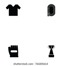 bicycle icon set